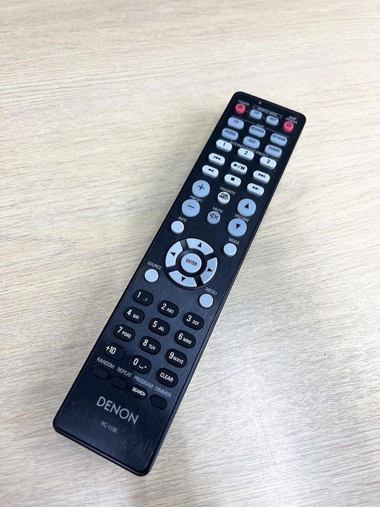 DENON Audio Remote Control RC-1186