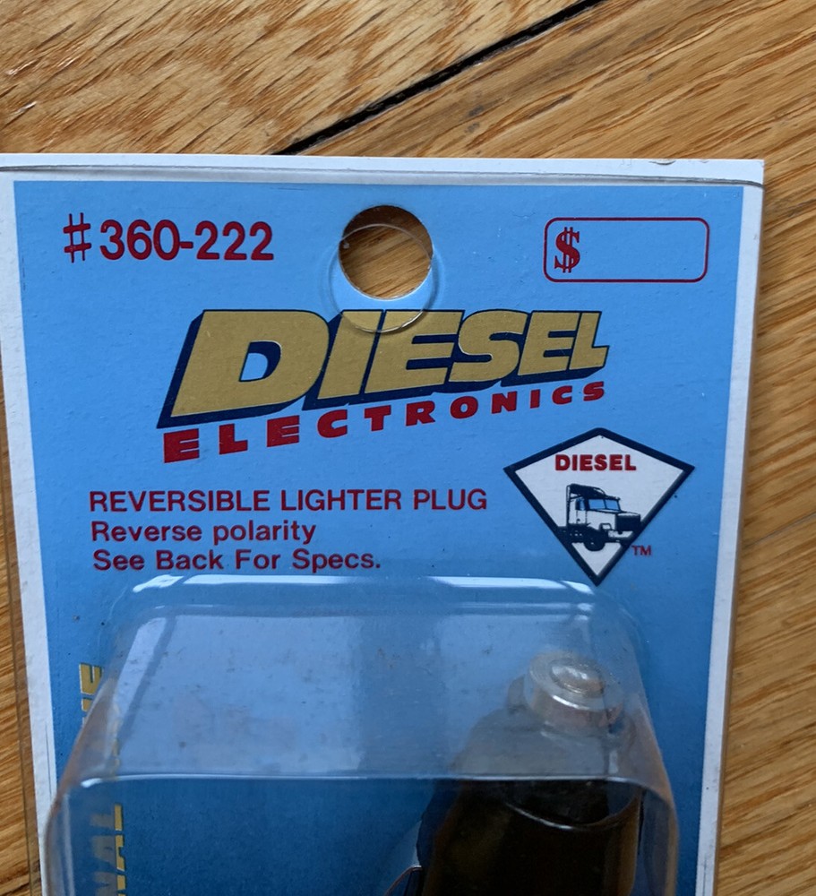 Barjan Diesel Electronics - Reversible Lighter Plug / Reverse Polarity- #360-222