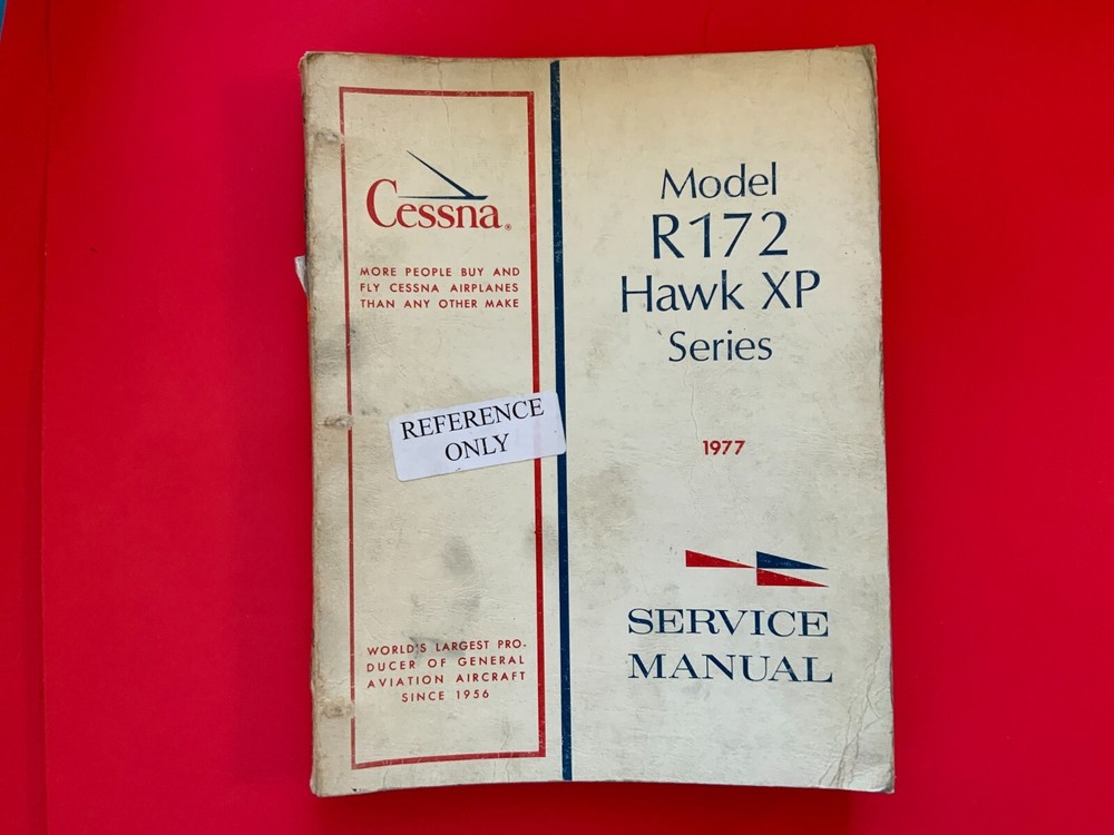 1977 Cessna Hawk XP R172 Service Manual
