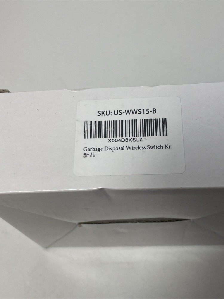 Webang Garbage Disposal Air Switch Kit Wireless Sink Top Button New