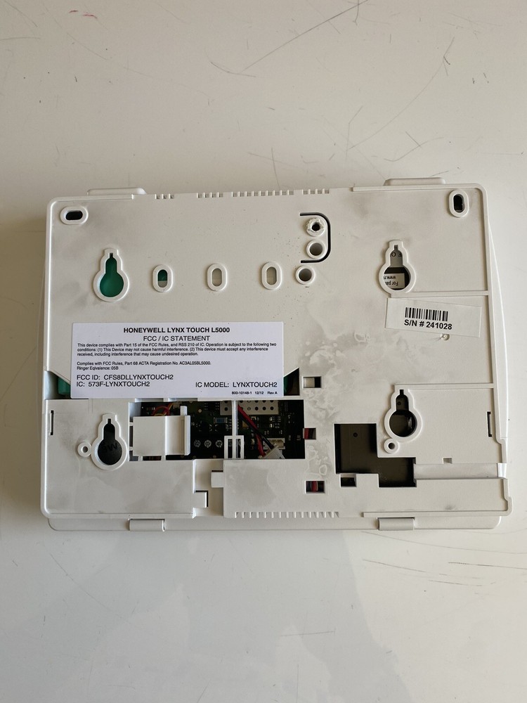 HONEYWELL LYNX TOUCH L 5000 ALARM CONTROL PANEL