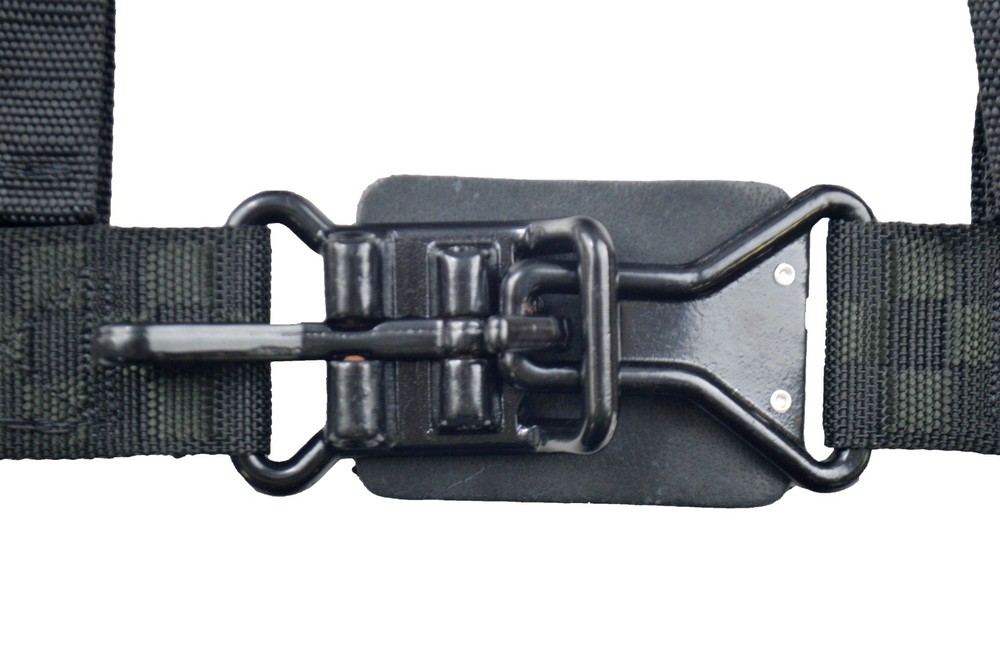 RACERDIRECT 2" LATCH & LINK FLOOR MOUNT HARNESS 3 PT PULL UP BLACK CHECKERBOARD