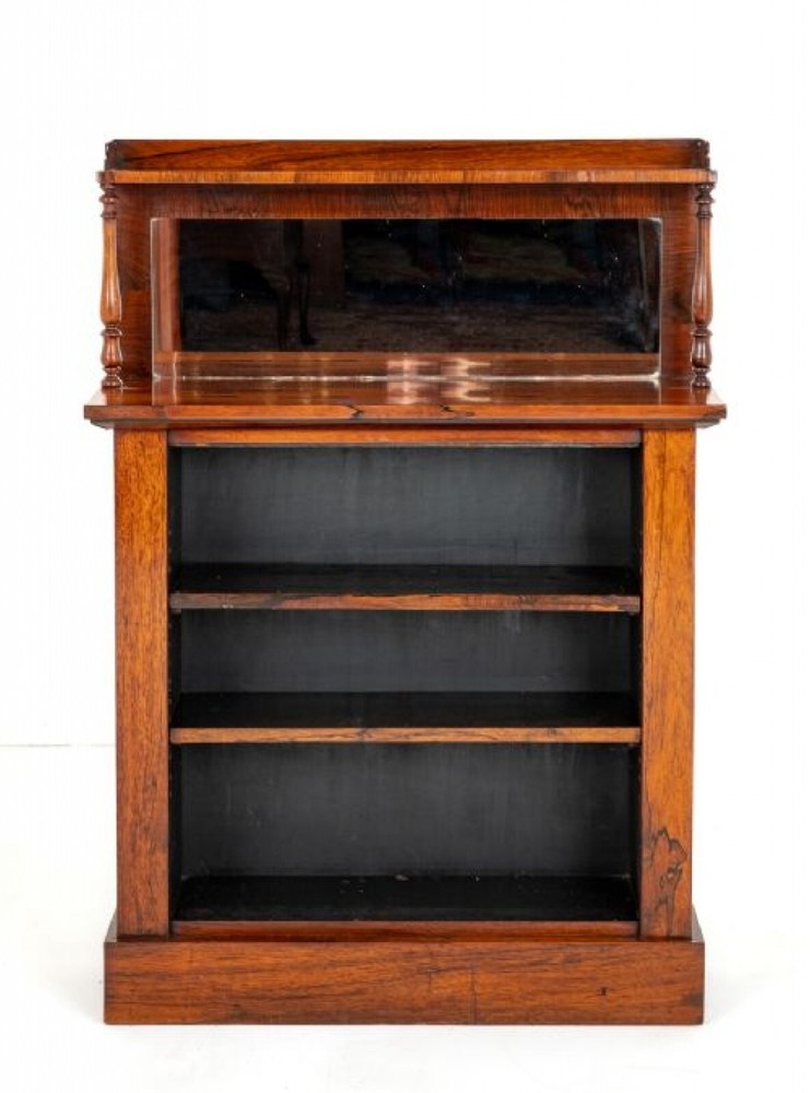 Period Victorian Bookcase Open Front 1860