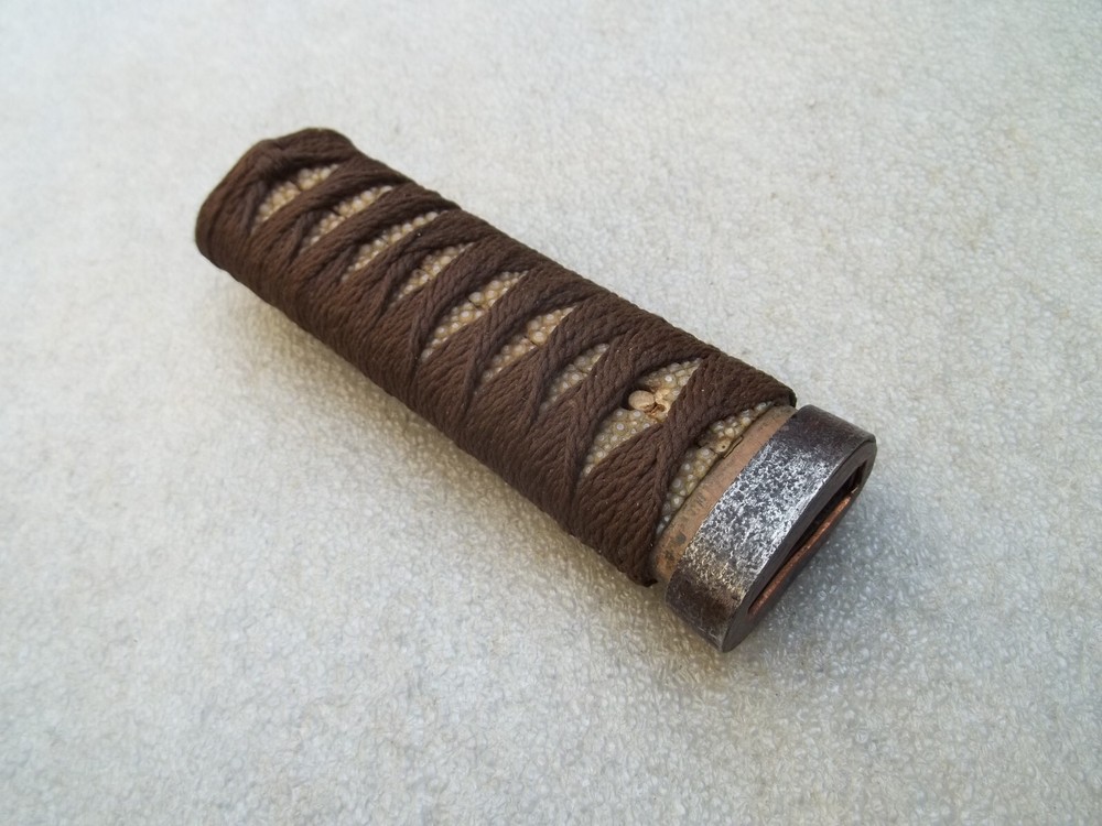 Antique Shagreen Japanese Sword Handle