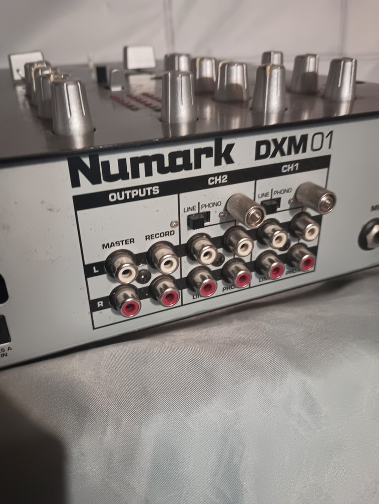 Numark DXM01 Mixer UNTESTED In Good Condition