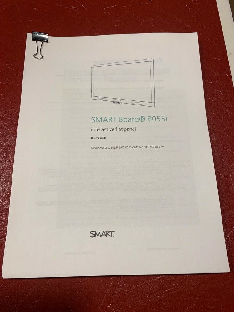 SMART 8055i - 55" Interactive LCD Monitor