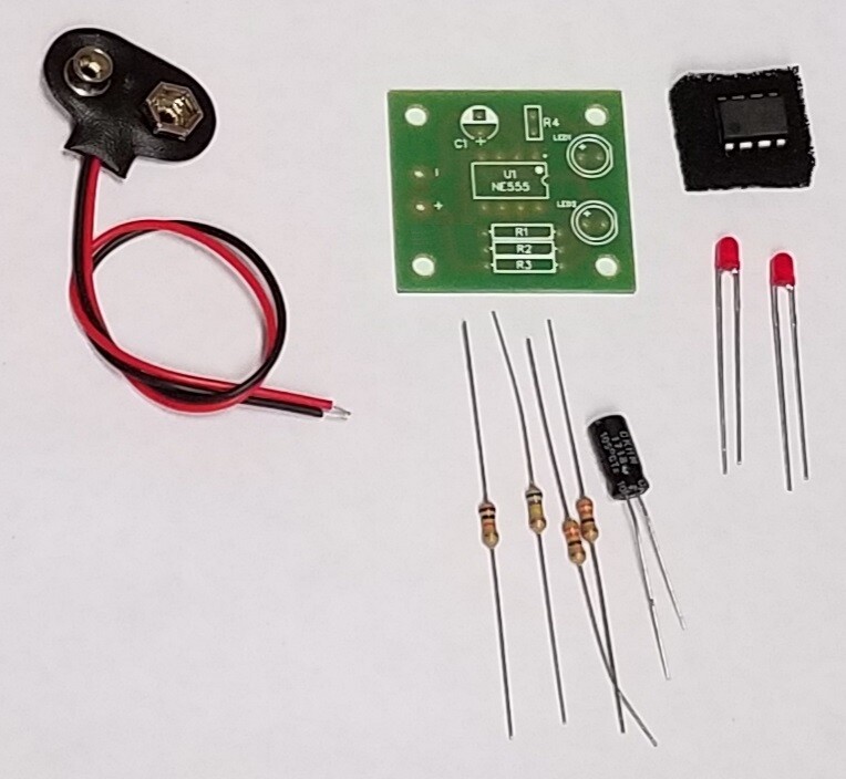 Dual LED Flasher Kit