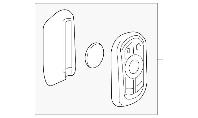 Genuine GM Transmitter 13547277