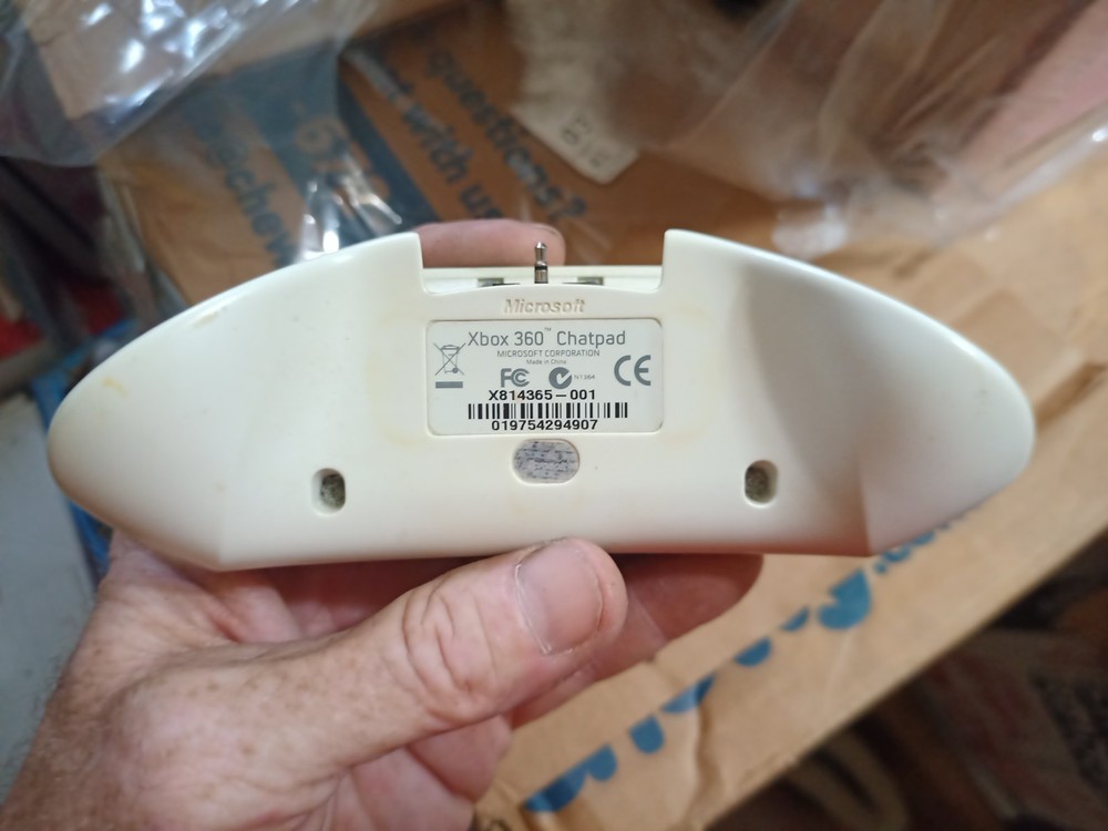 Controller Chatpad Keypad White for Xbox 360 (Microsoft Official) Fully Tested
