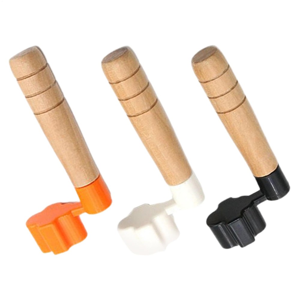1x Guitar String Winder Economical Wooden Handle Guitar String-Changing Tool