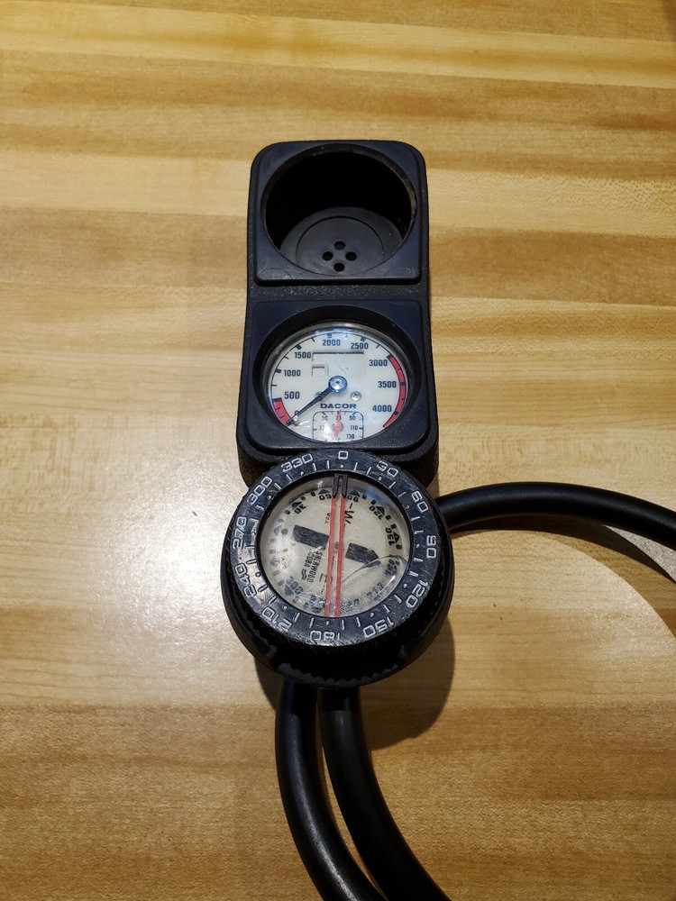 Dacor Scuba Console, SPG, Compass
