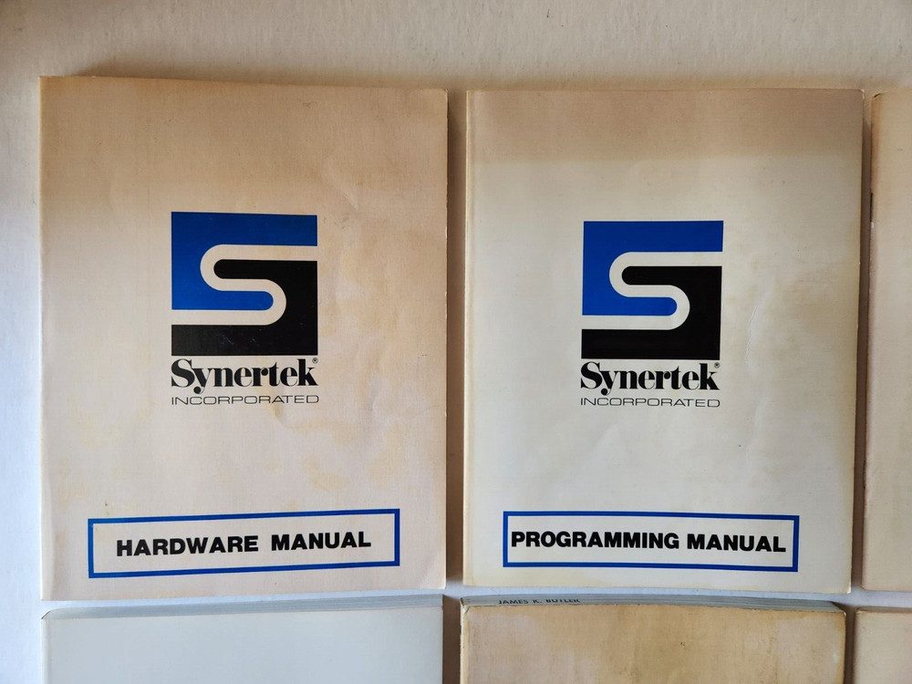Vtg 1970s Synertek Systems Hardware Programming/Reference Manuals MCS6500/SY6500