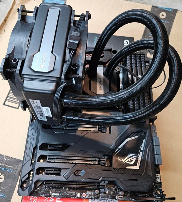 ASUS Maximus iX Code Motherboard, Intel I7-7700K, Memory DDR4 32GB 3200, Cooler