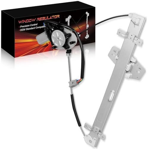 Front Left Driver Side Power Window Regulator with Motor for:-Honda Element