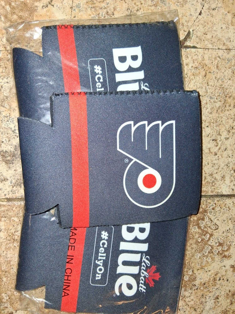 Labatt Blue Can Koozies FLYERS