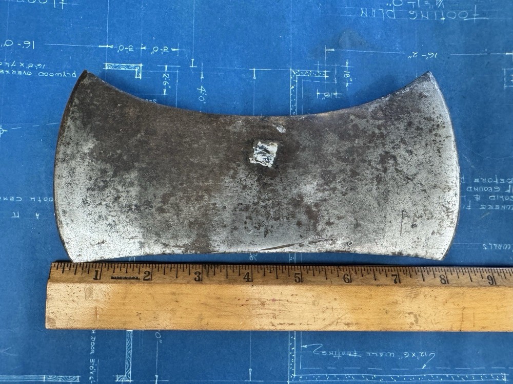 VINTAGE TRUE TEST CRUISER AXE DOUBLE HEAD TOOL