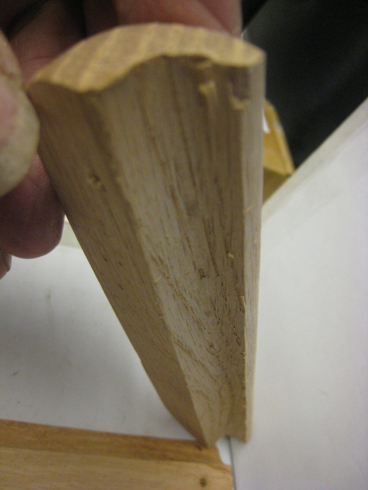 6 Unfinished Solid Oak Wood Desk Drawer Pull Handle 6-3/8 L 5-1/4 C-C + screws