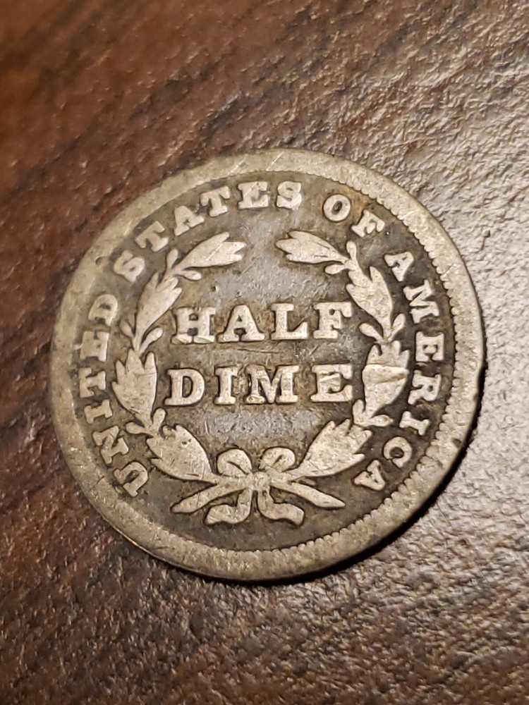 1838 Seated Liberty Silver Half Dime