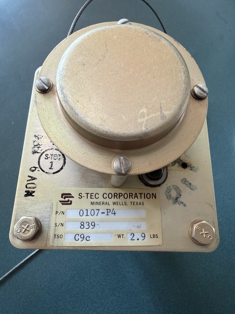 S-TEC Autopilot Pitch Servo 0107-P4