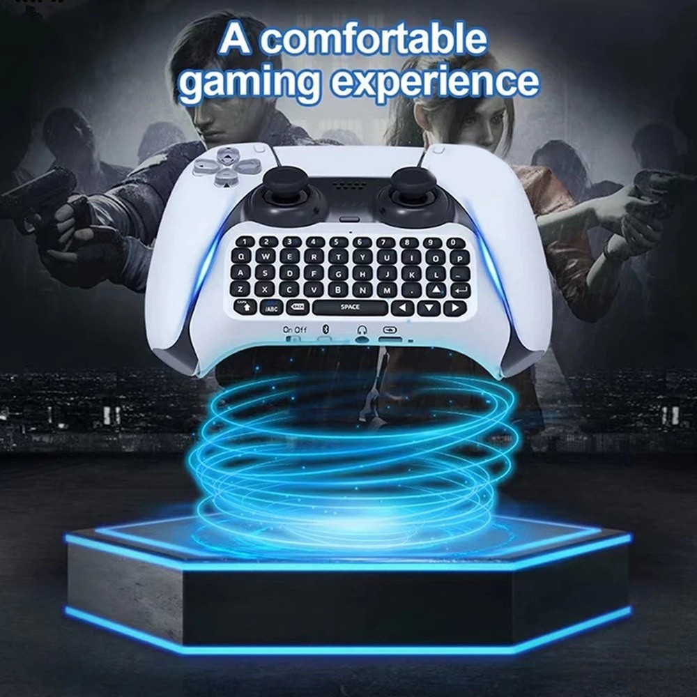 Keyboard for Game Console Bluetooth External Keyboard for Playstation51081