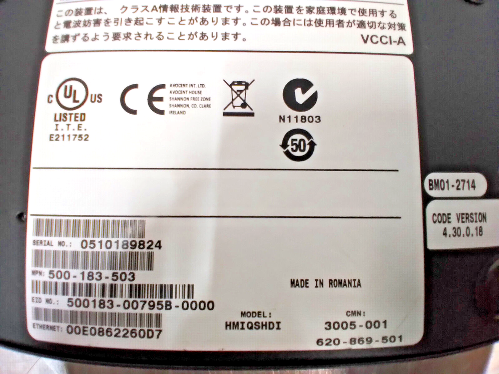 Avocent HMIQSHDI, KVM Extender Interface Module, PN 500-183-503