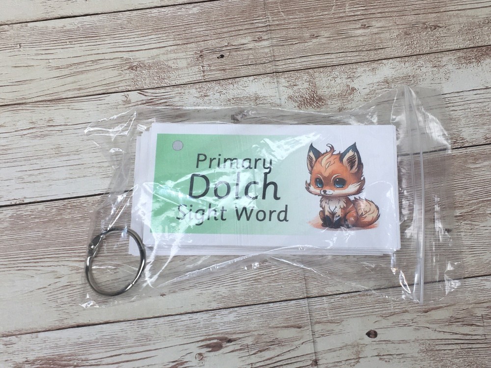 DIY PRINTED /UNCUT Literacy Learning Resource Dolch Primer [Kindergarten]