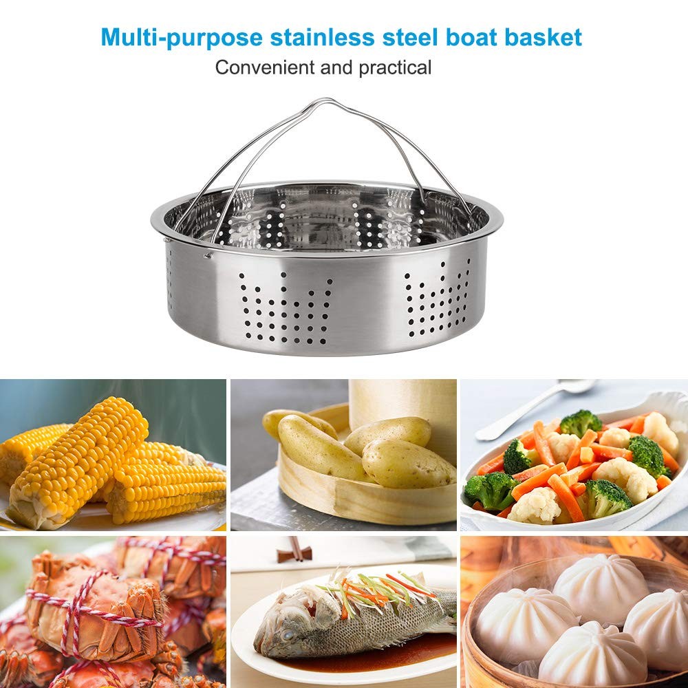Accessories-Set-for-Insta-Pot, Accessory Compatible with 6QT/8QT, Silver