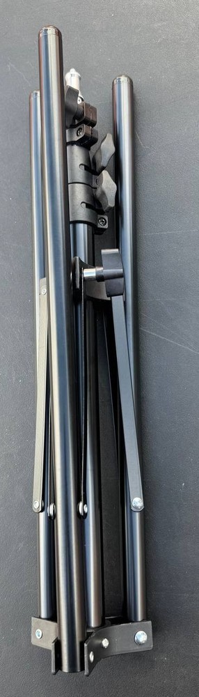 Adjustable Light Stand Tripod Photography Studio Support Black