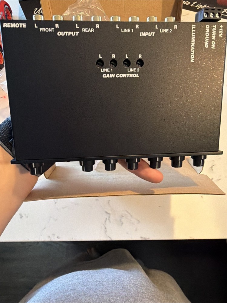 CLASSIC KICKER KQ5 5-BAND PARAMETRIC EQUALIZER AND PRE-AMP NEW