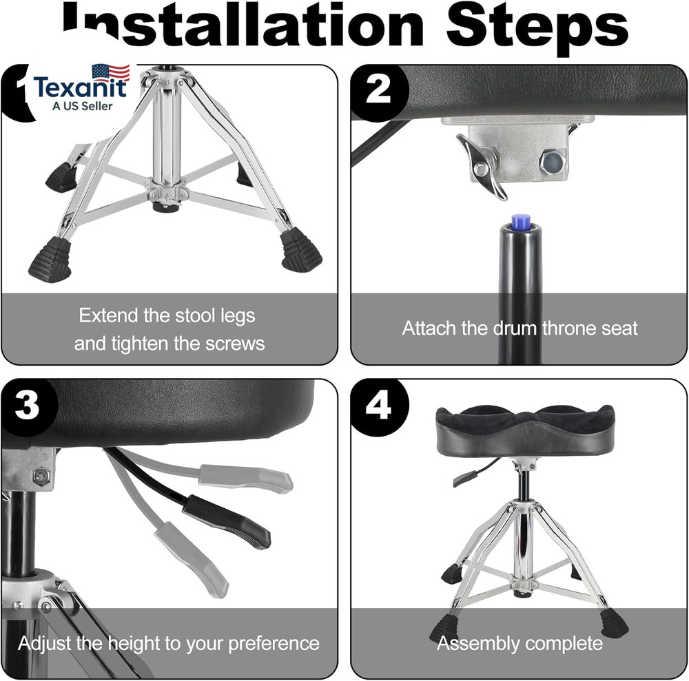 Hydraulic Drum Throne Height Adjustable Drum Throne Heavy Duty Drum Thrones Seat