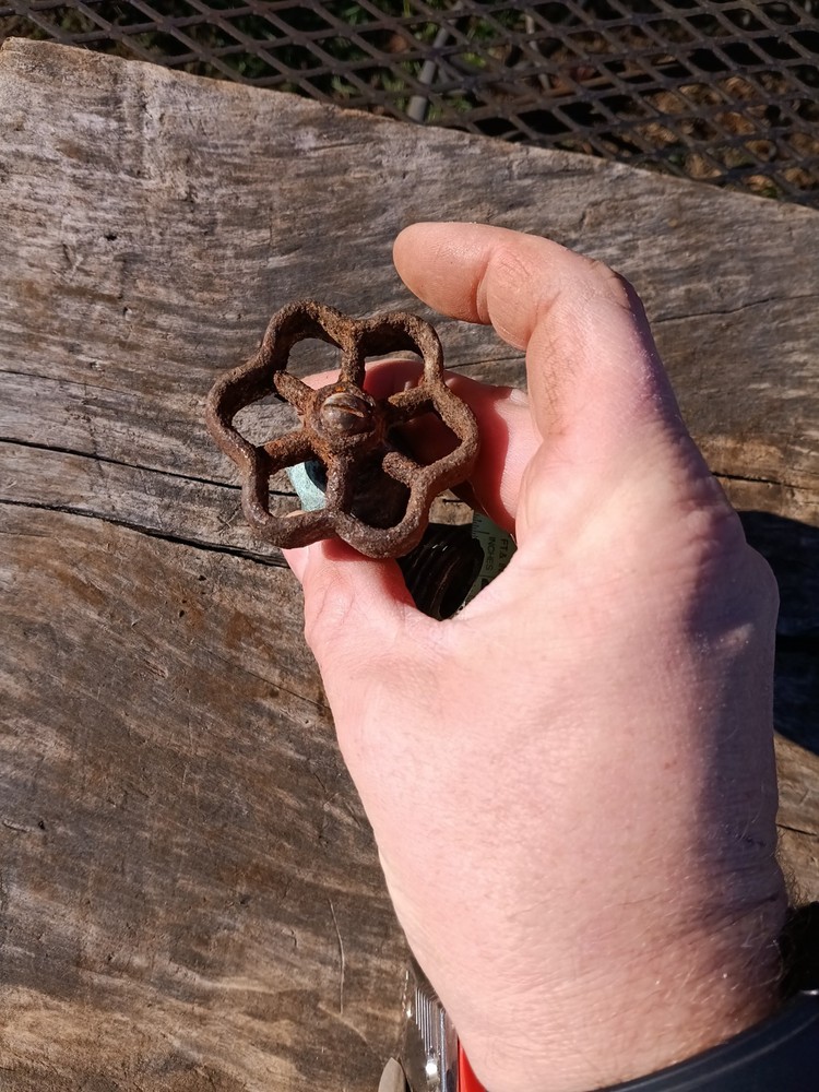 Vintage Farmhouse Brass Water Spigot