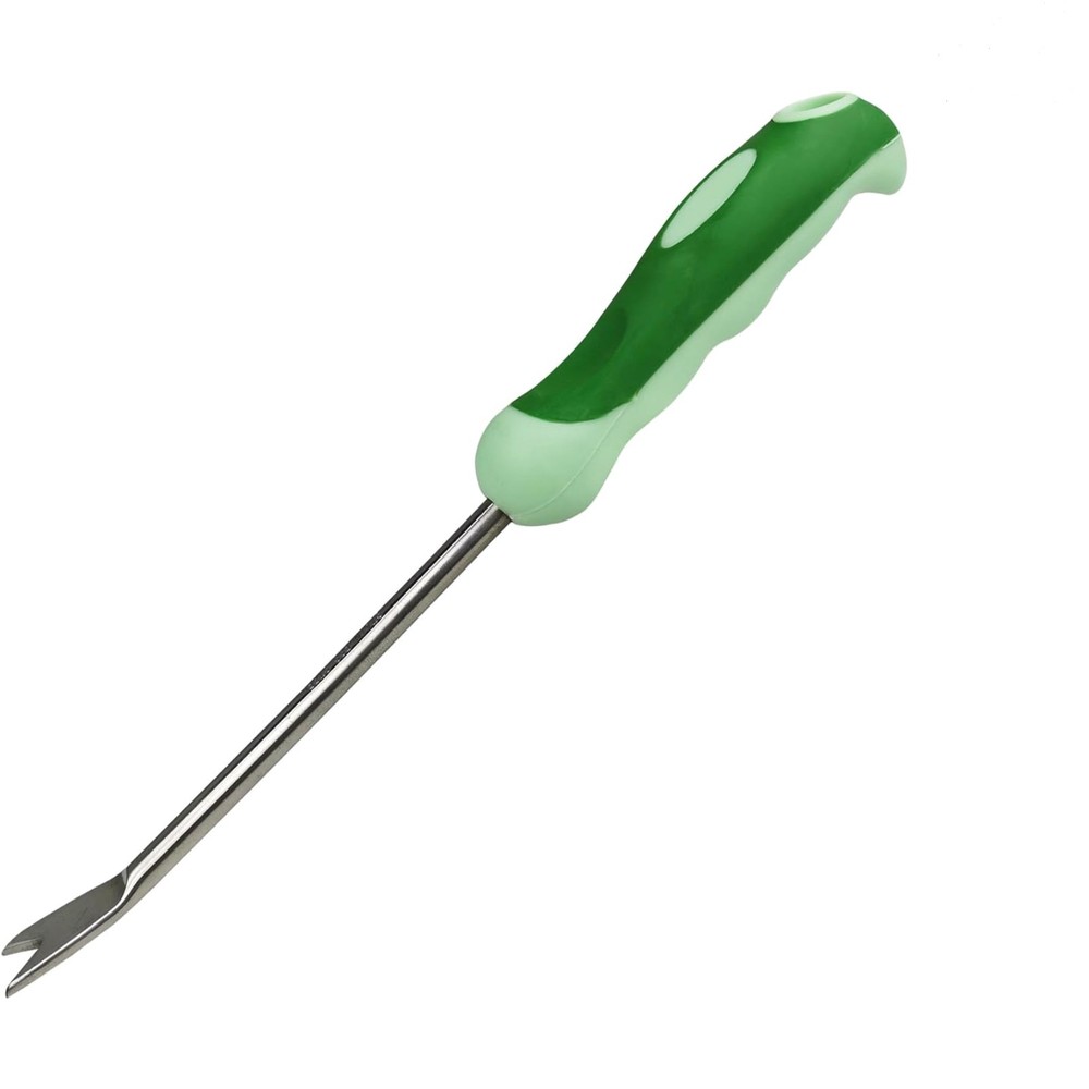 Compact 12in Dandelion Weeder with Comfortable Handle - Lightweight & Durable