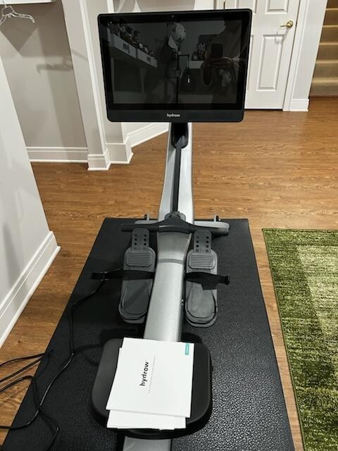 Hydrow Pro Rowing Machine with Immersive 22" HD Rotating Screen