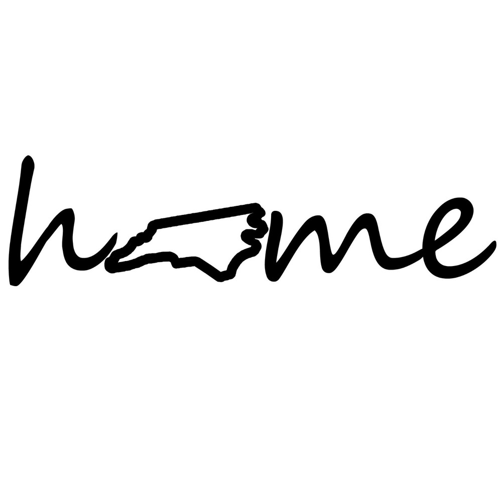 Engraved Bamboo Serving Tray Home w/ State - Style 1