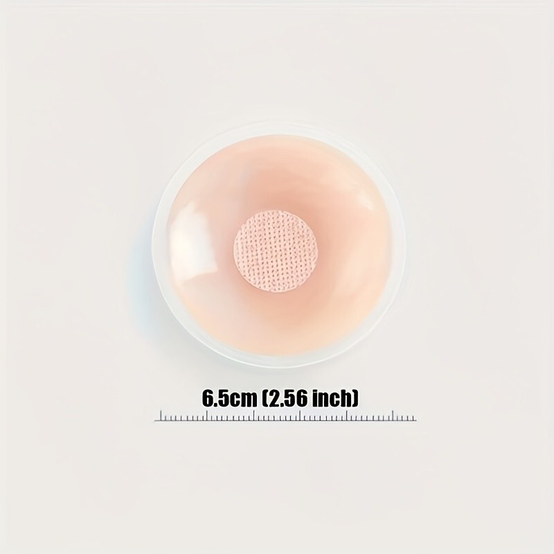 6pcs Reusable Invisble Nipple Covers – Strapless, Self-Adhesive, Discreet, Comfy