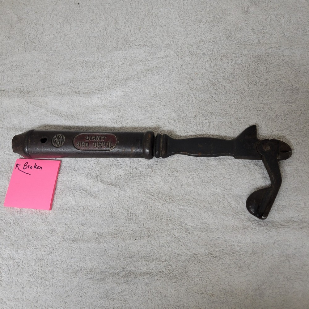 Giant Red Devil No. 101 Extendable Smith& Hemenway Co. USA Nail Puller
