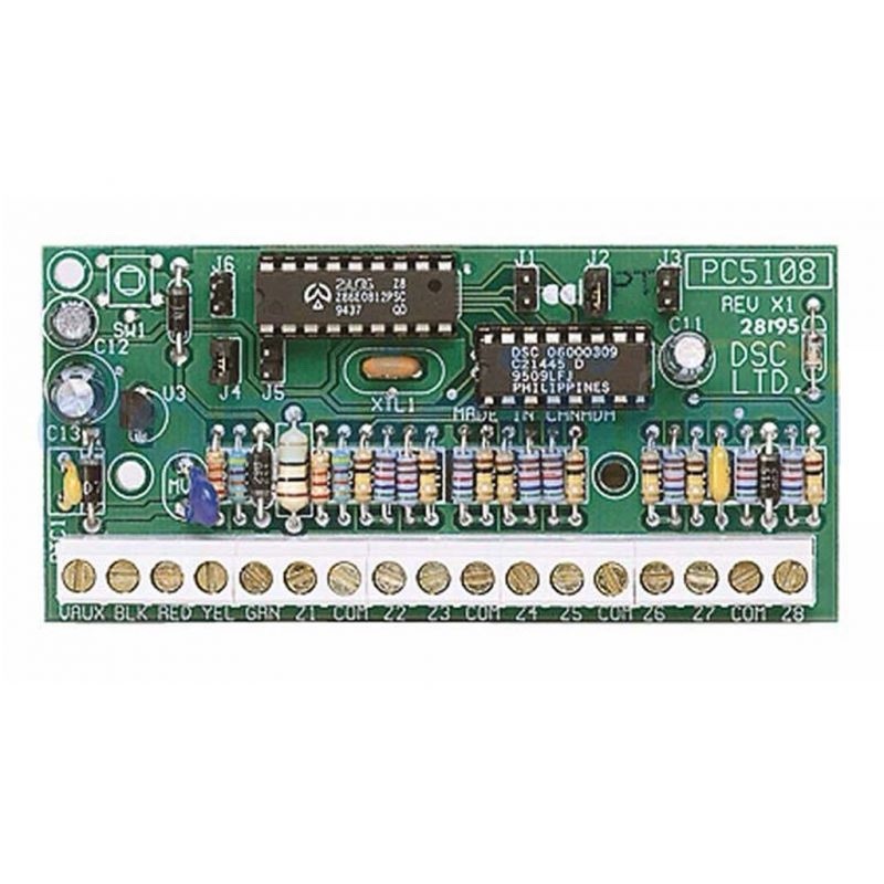 DSC PC5108 PowerSeries 8-Hardwire Zone Expander Module for PC1616-PC1832-PC1864