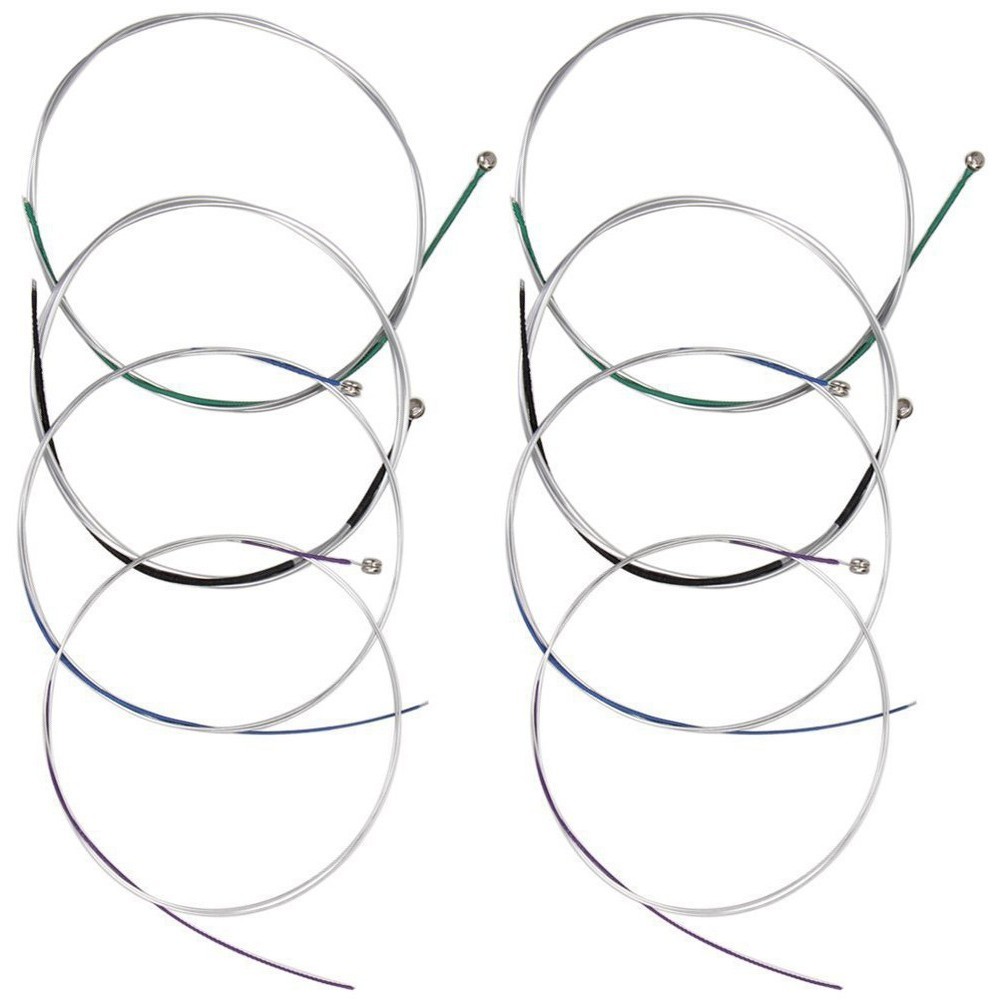 8Pcs Violin Strings Kit 4/4 String Replacements Universal Set Violin Accessory