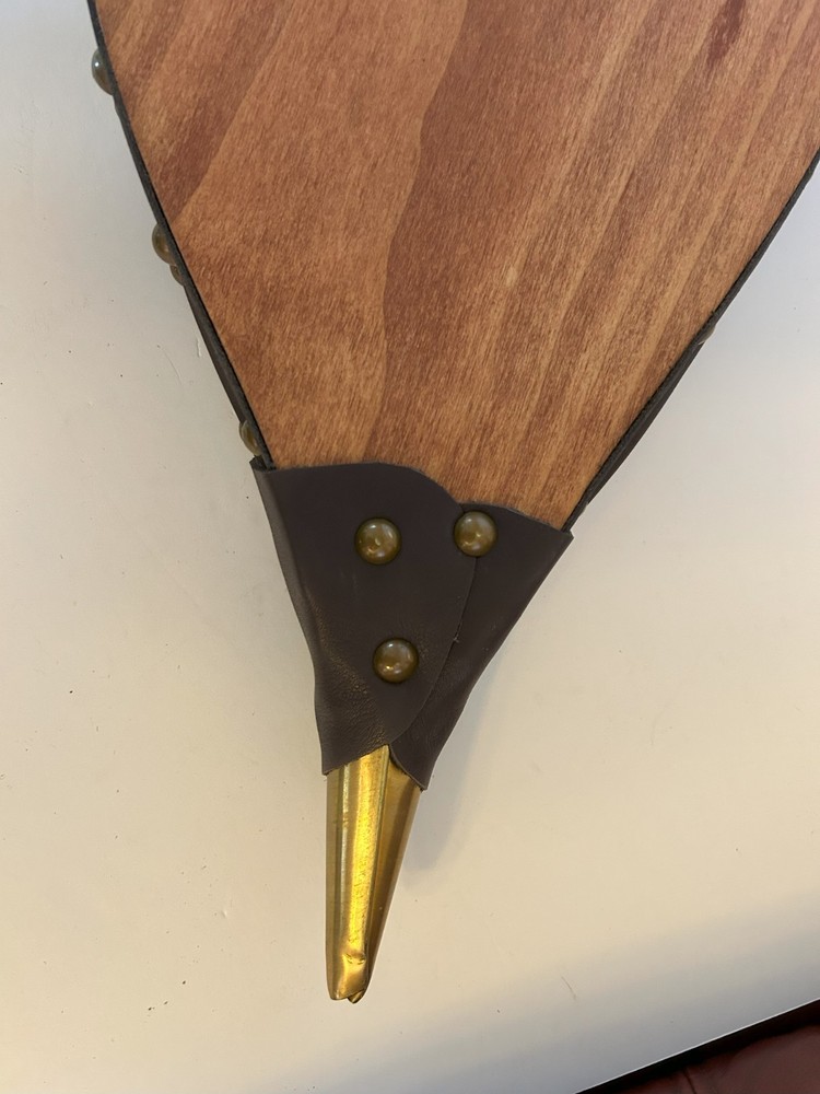 NEW - Johnny Beard Bellow - Solid Wood with Leather - Made in Oklahoma