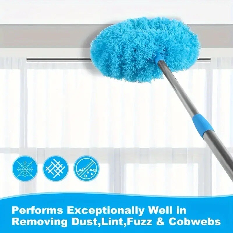 Ceiling Fan Duster Reusable Microfiber Extendable Pole!