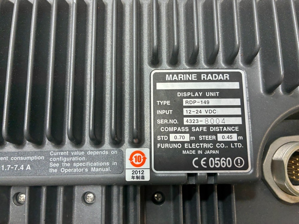 Furuno RDP-149 NavNet VX2 10.4" CMAP NT MAX FishFinder Radar GPS Chartplotter