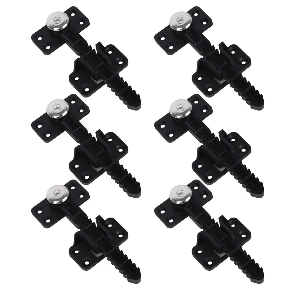 BQLZR 14x6cm Plastic Sectional Sofa Invisible Interlocking Sofa Connector Bra...