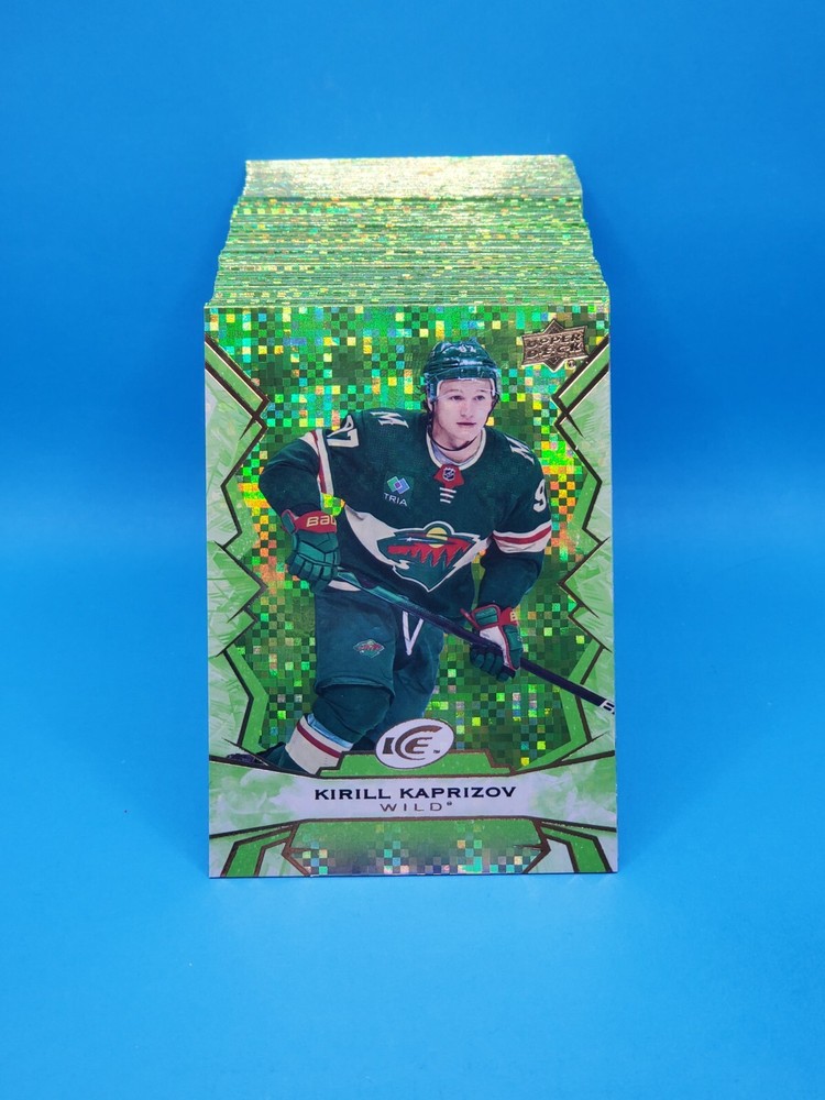 2023 Upper Deck ICE Green Parallel Cards - You Pick - Complete Your Set