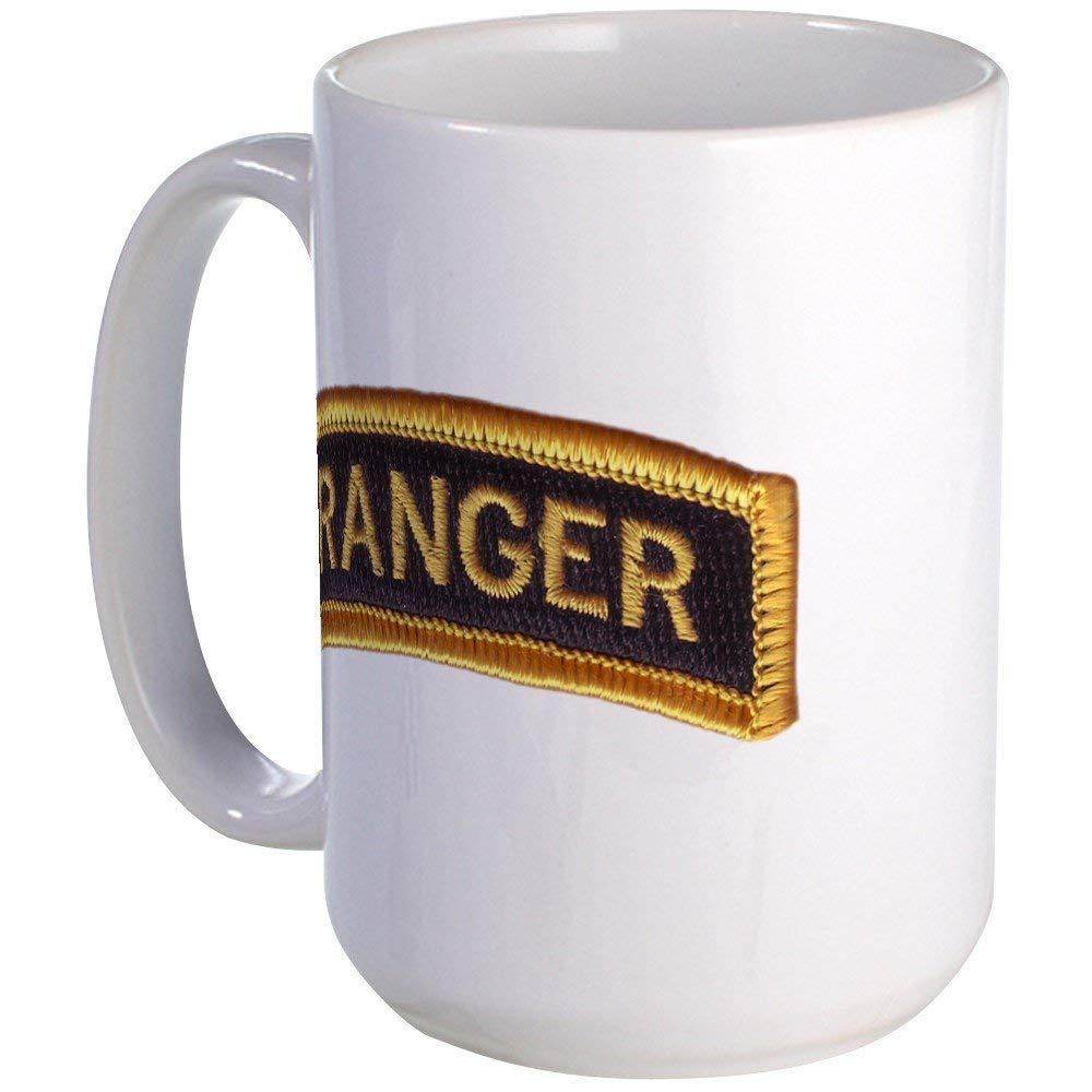 11oz mug Ranger Tab Black Gold - Printed Ceramic Coffee Tea Cup Gift Mug
