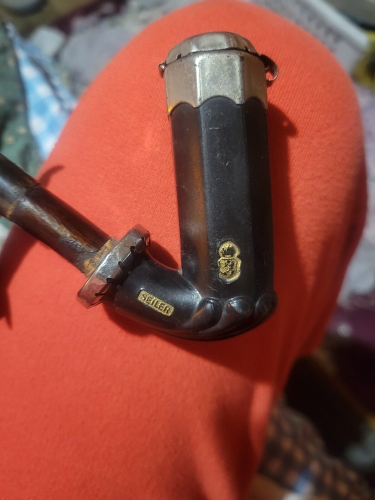 Vinage Signed Seiler Tobacco Pipe