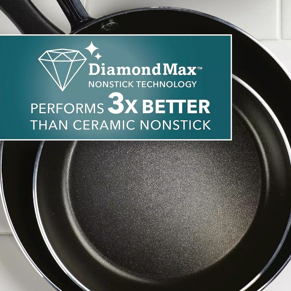 Farberware Cookstart 15-piece DiamondMax Nonstick Cookware Set