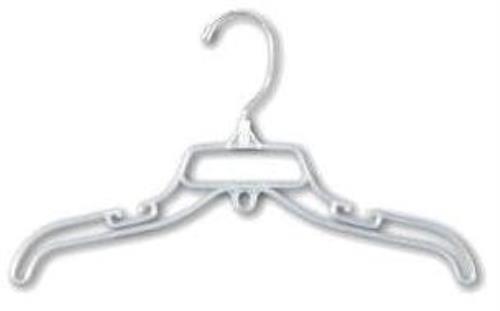 12" Clear Unbreakable Children's Top Hanger