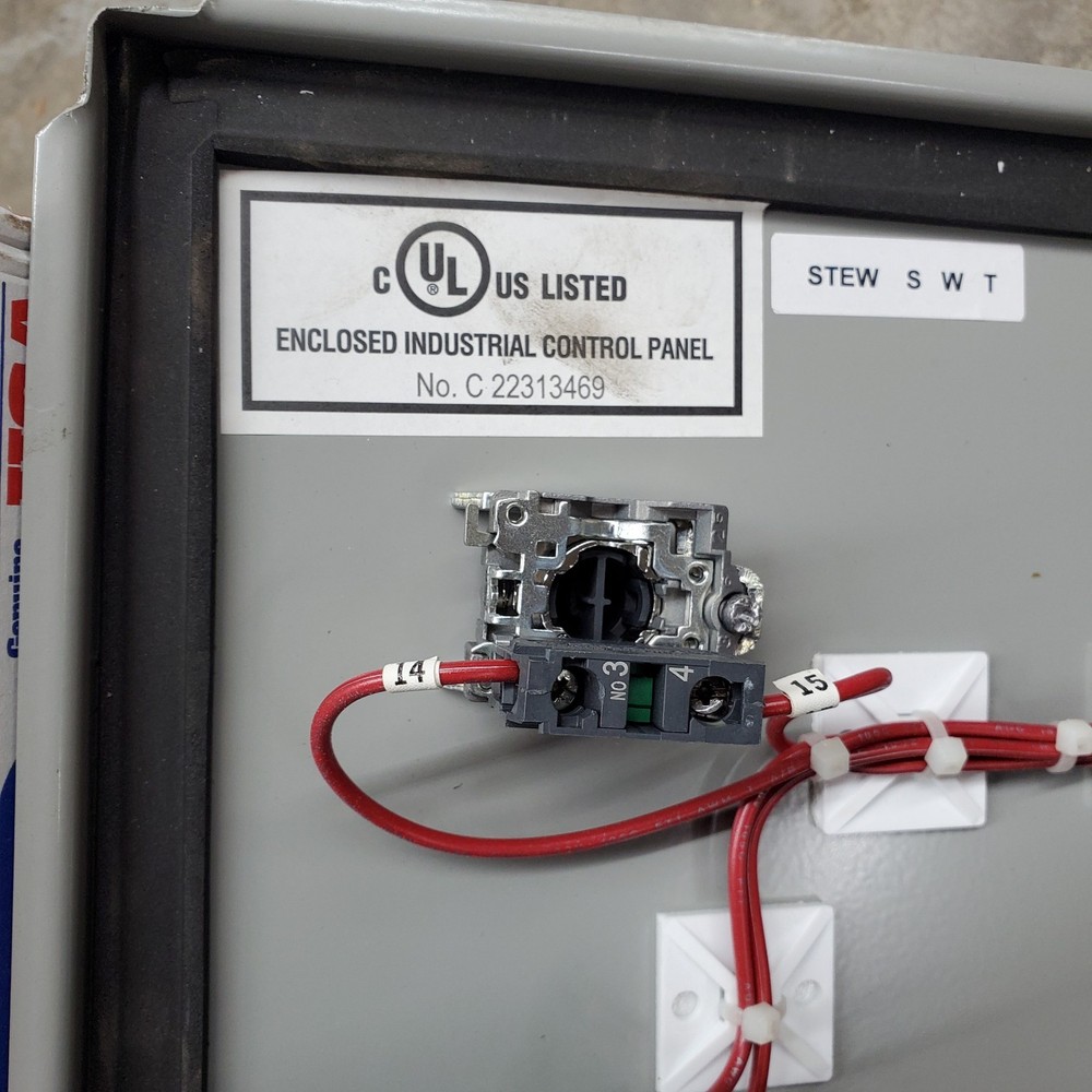 Poweramp Dock Leveler Control Box Panel Model BCH-5092312 Auto Return 115V 60HZ
