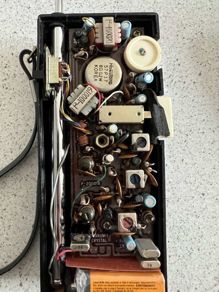 Realistic TRC-4 2 channel transceiver With Crystals Not Working