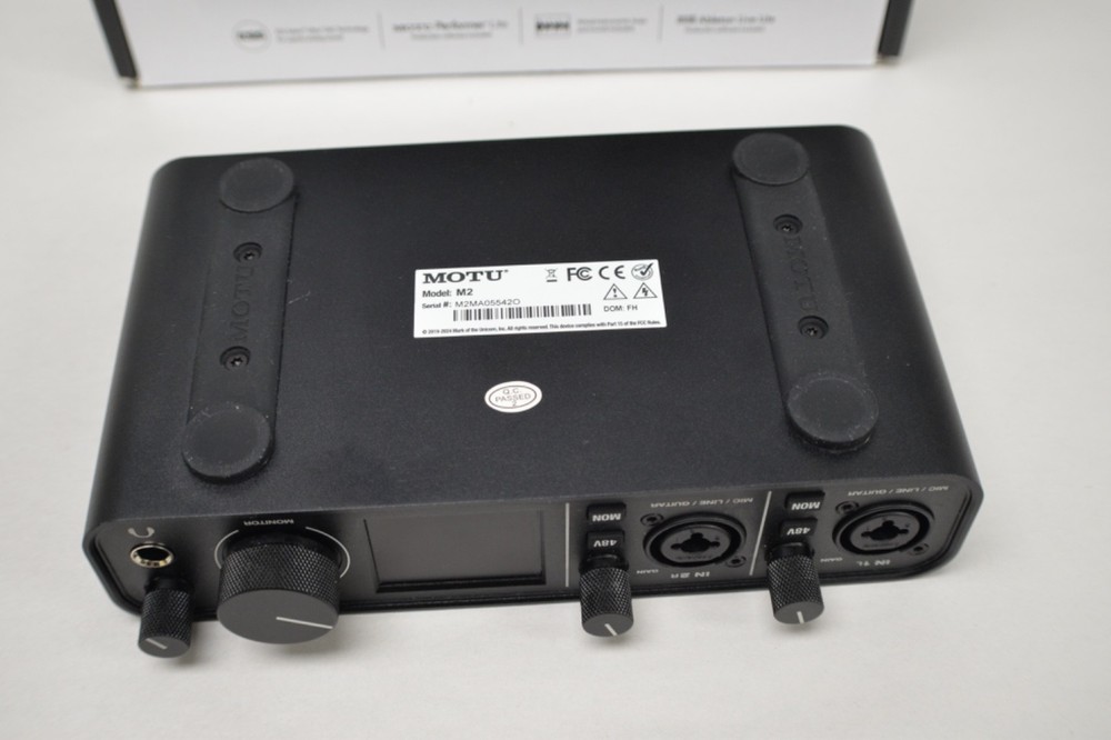 MOTU M2 2x2 USB-C Audio Interface